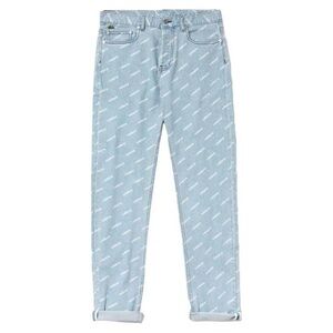 Lacoste Logo Jeans Straight Leg SO CUTE Preppy Tenniscore Sporty Luxury